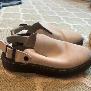 Dr Marten Slip on Suede clogs size 7